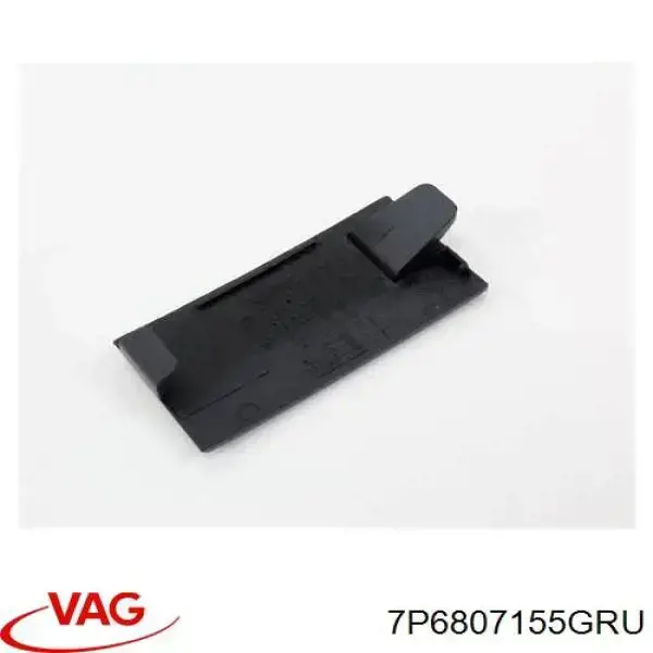 Купить 7P6807155 VAG Заглушка бампера буксировочного крюка передняя левая