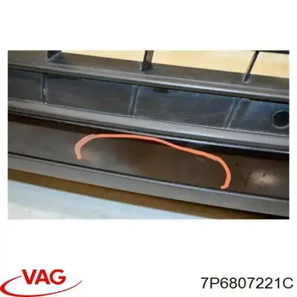 Бампер на авто VAG 7P6807221C цена, от 173.76 USD