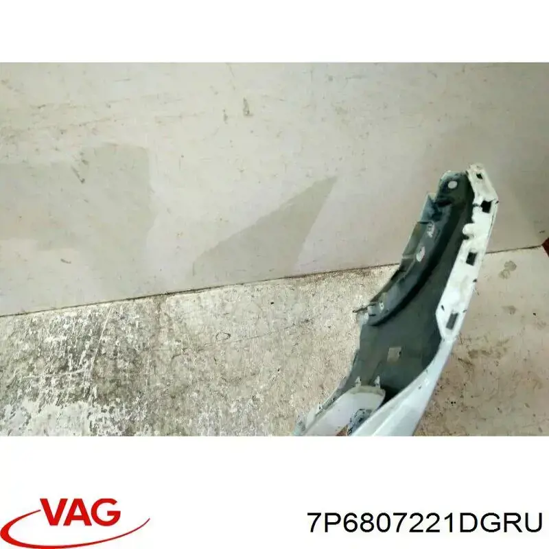 Купить 7P6807221DGRU VAG Буфер (бампер) передний
