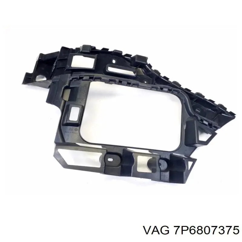 7P6807375 VAG Направляющая переднего бампера левая