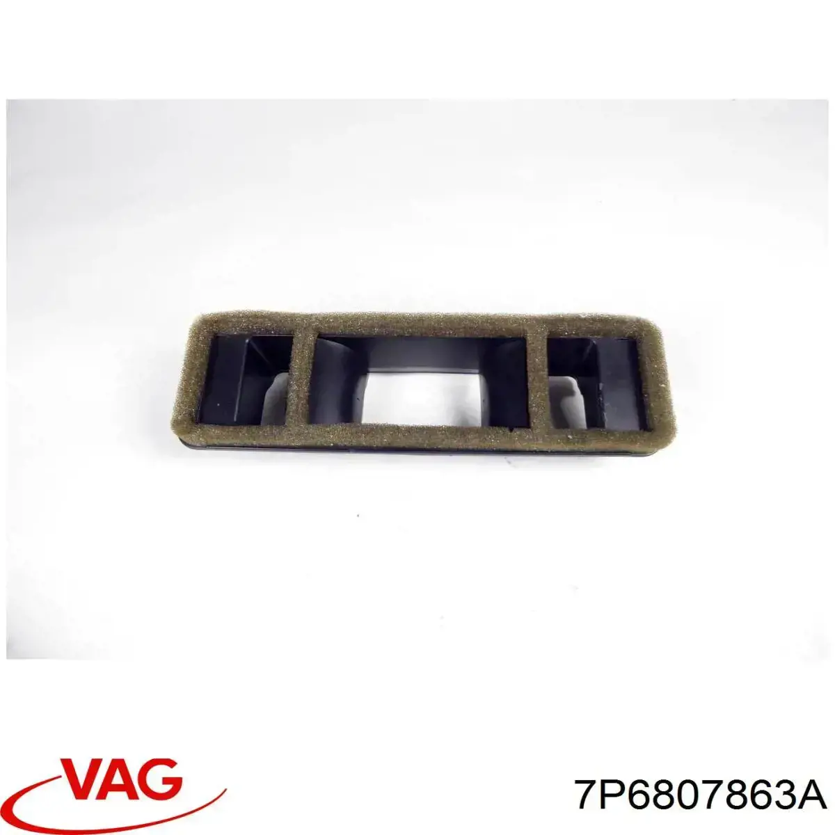 Кронштейн бампера заднего центральный VAG 7P6807863A цена, от 24.07 USD