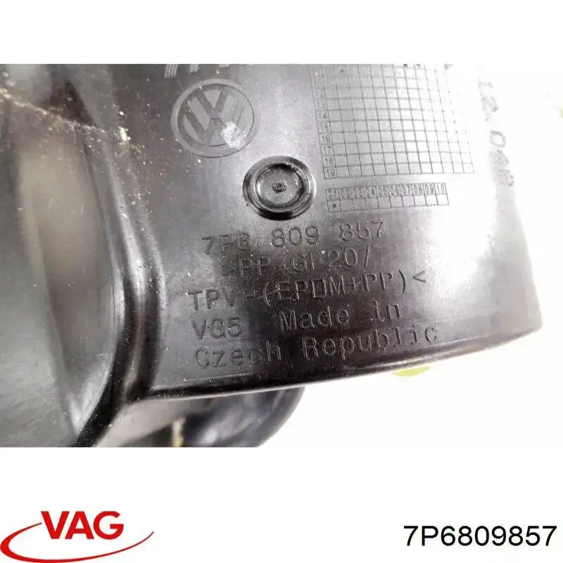 Уплотнитель заливной горловины топливного бака VAG 7P6809857