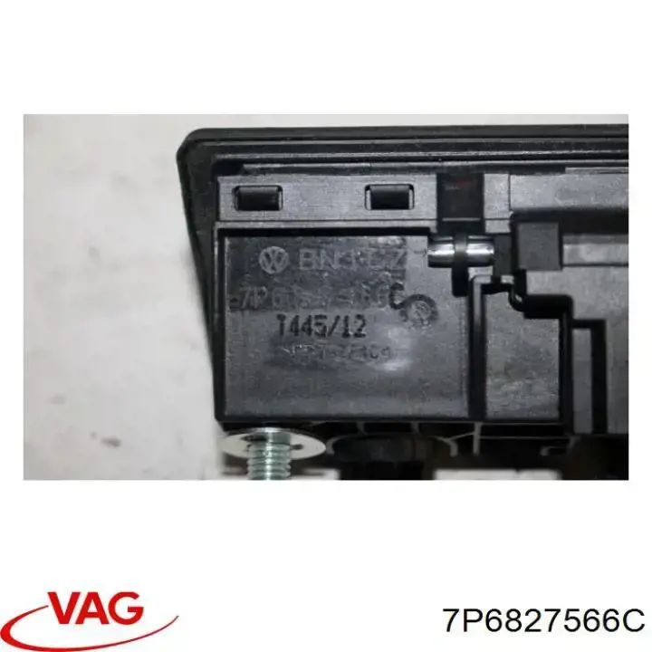 Купить 7P6827566C VAG Ручка крышки багажника (двери 3/5-й задней) наружная
