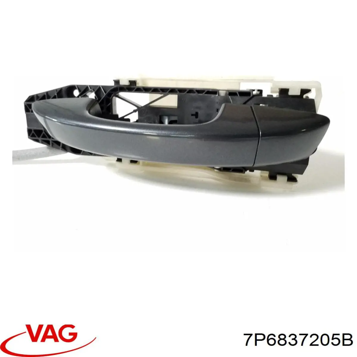 7P6837205B VAG Ручка двери левой, наружняя, перед/зад