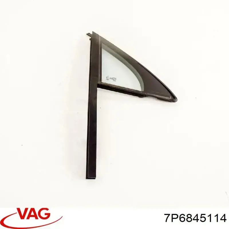 Стекло-форточка двери, задней, правой VAG 7P6845114 цена, от 19.75 USD
