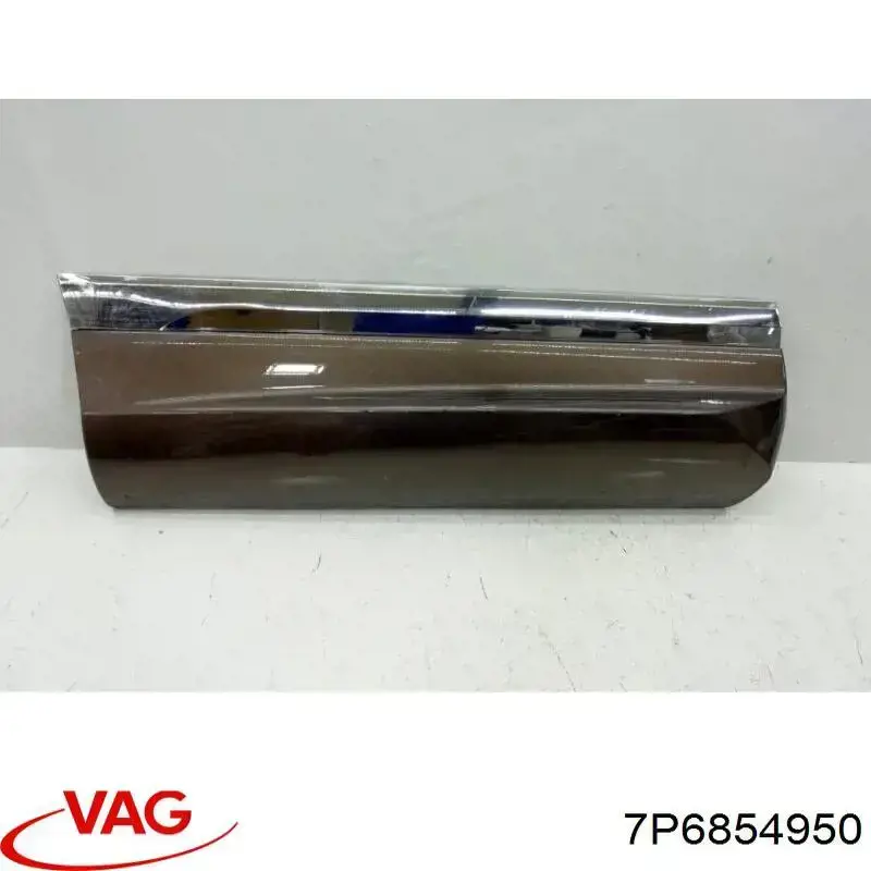 Молдинг двери задней правой VAG 7P68549509B9 цена, от 15.20 USD