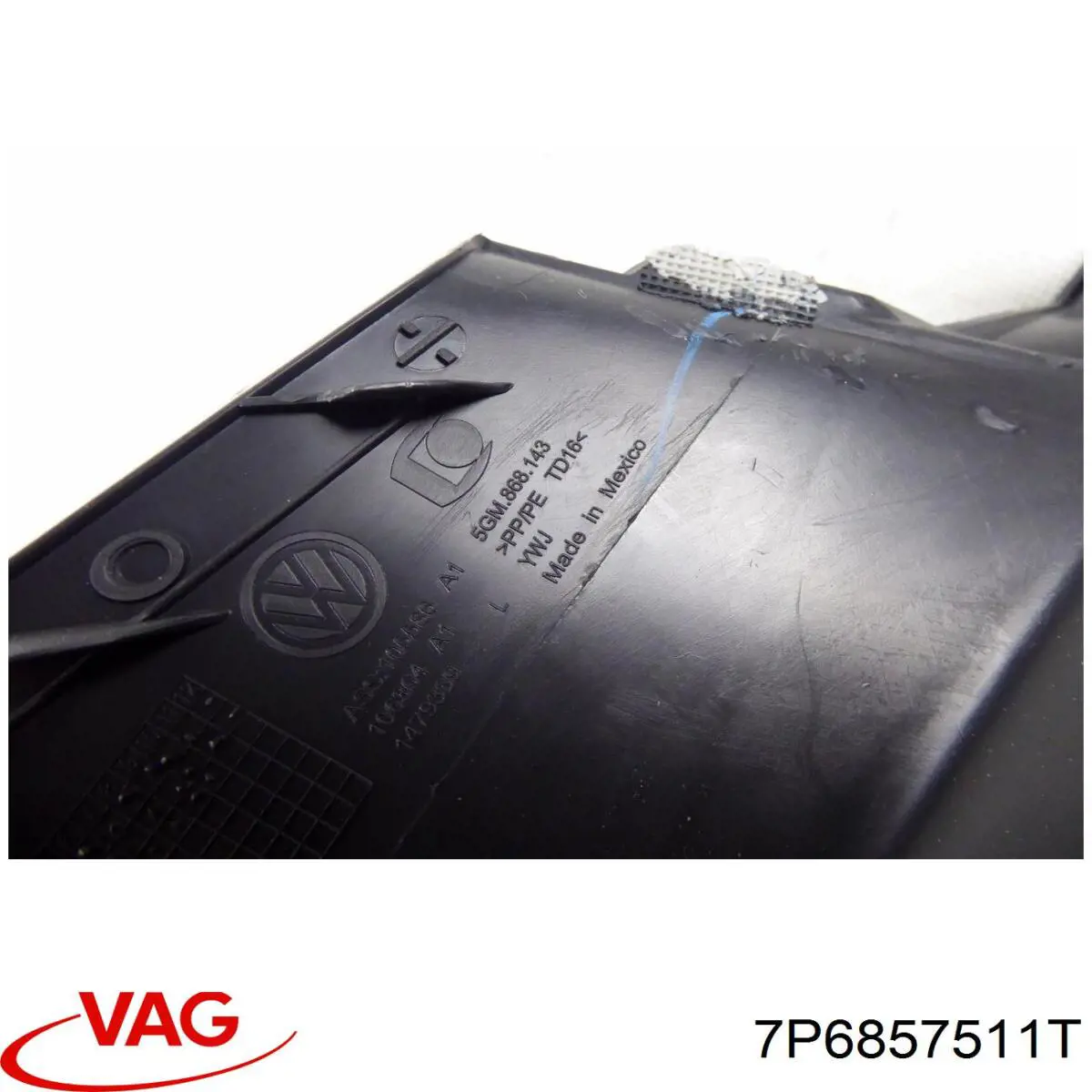 Купить Зеркало заднего вида Фольксваген Туарег II 7P5, 7P6