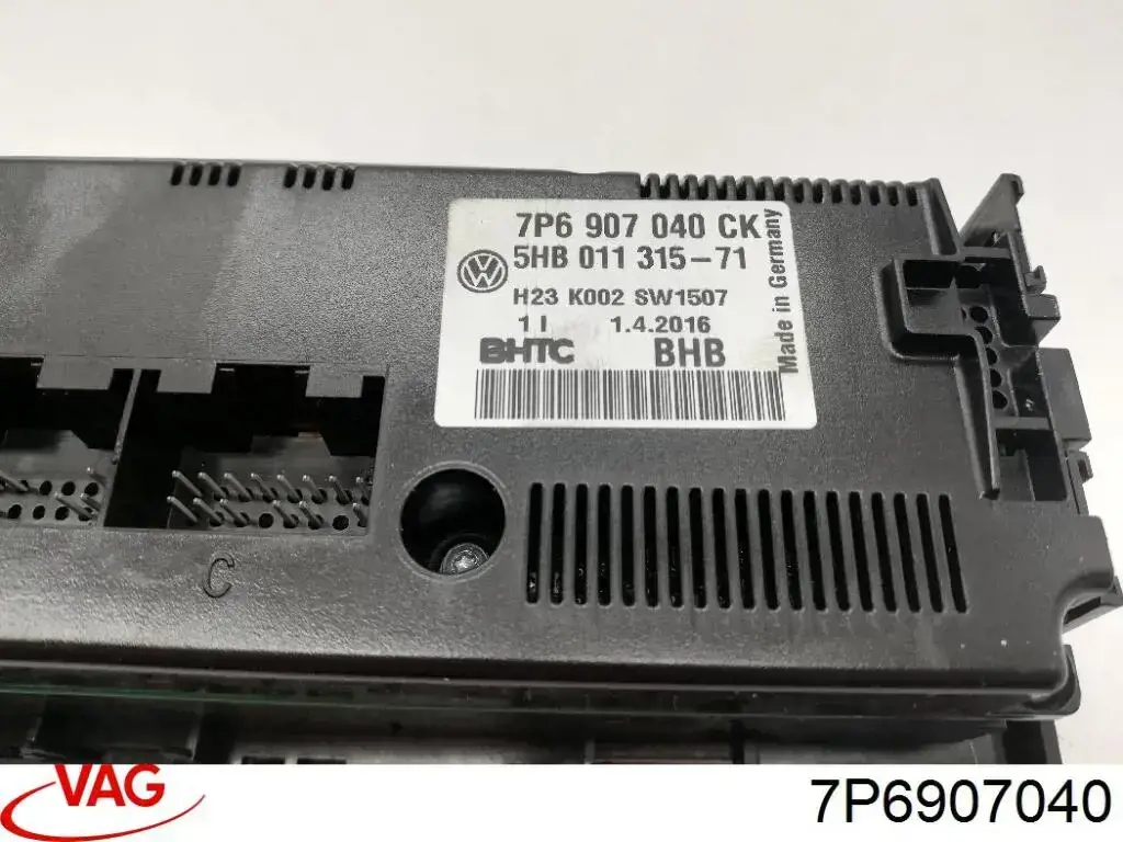 Блок управления кондиционером 7P6907040 VAG