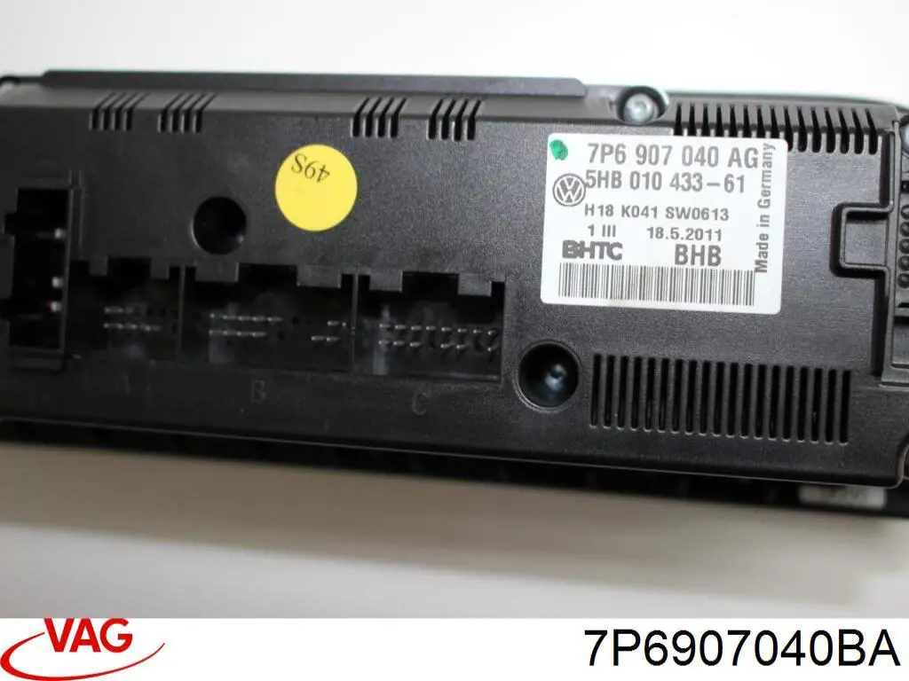 Купить 7P6907040BA VAG Блок управления печкой