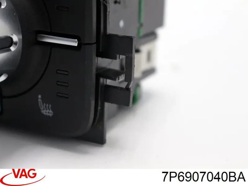 Блок управления кондиционером 7P6907040BA VAG