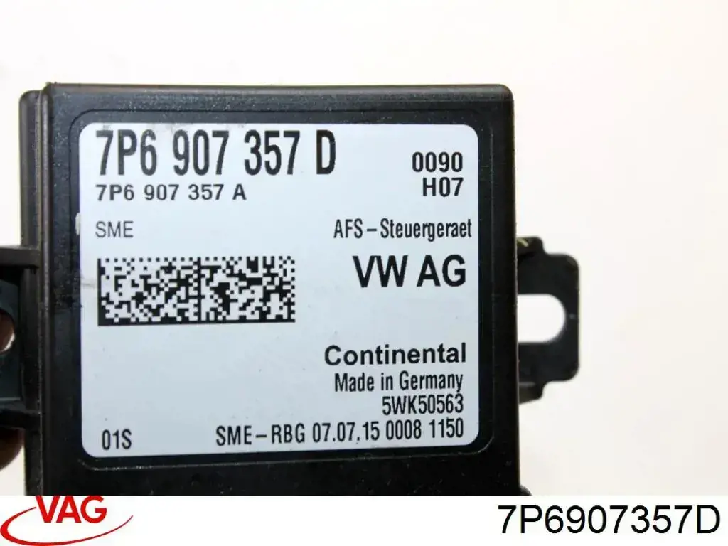 Купить 7P6907357D VAG Модуль управления (ЭБУ) адаптивного освещения