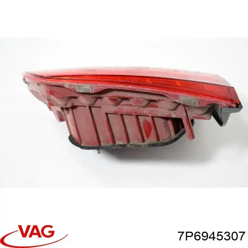 Фонарь задний левый внутренний 7P6945307 VAG