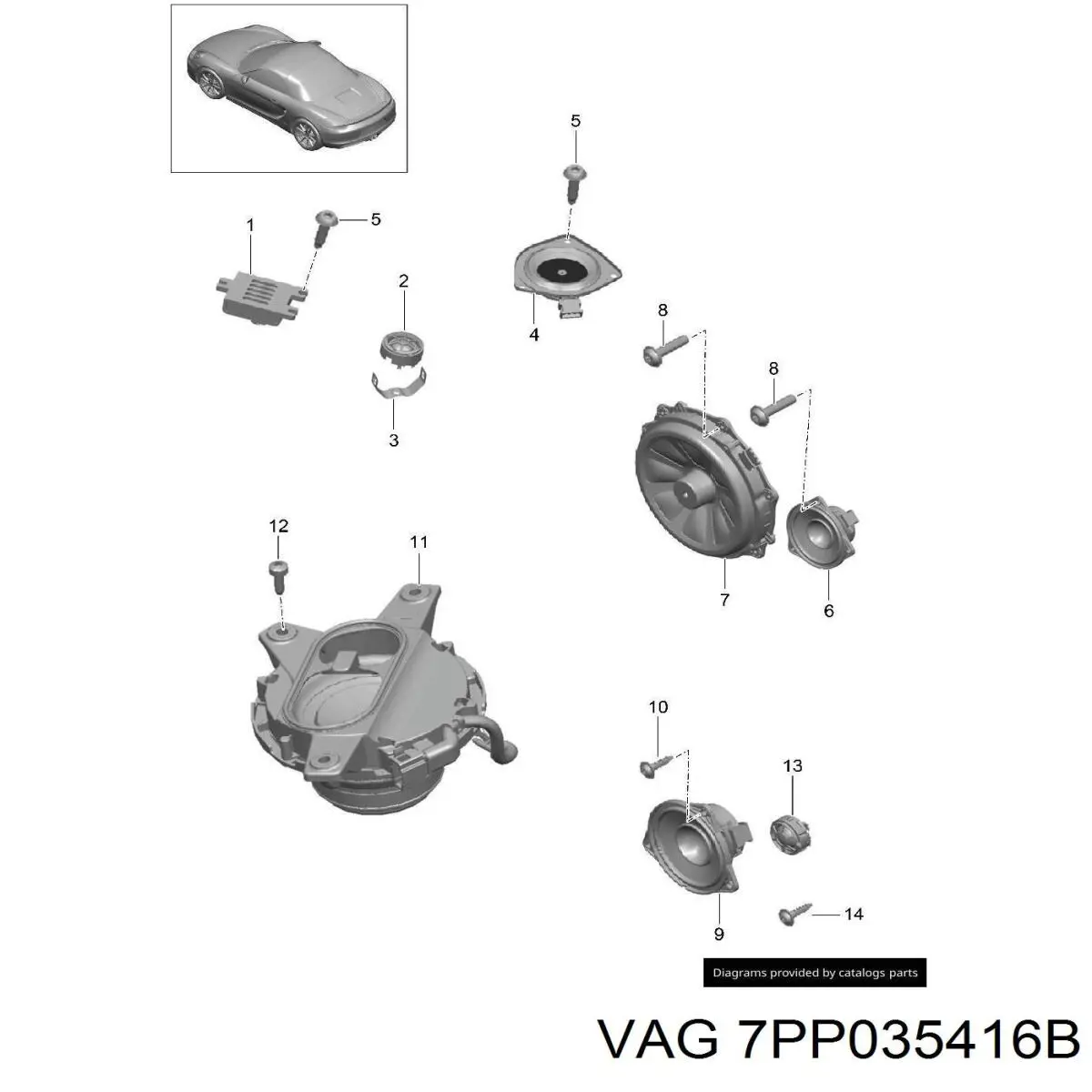 7PP035416B VAG 