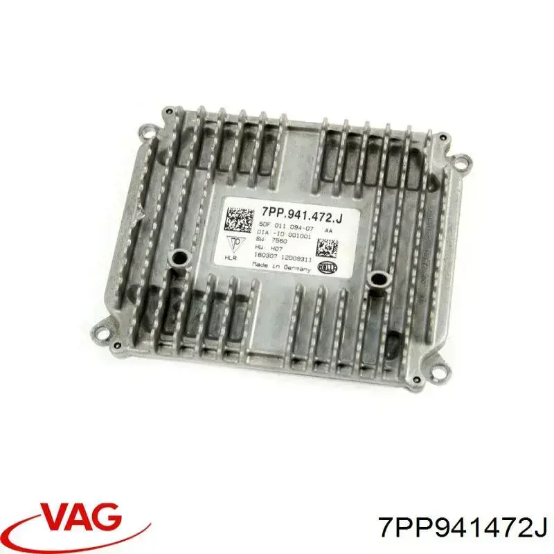 Модуль управления (ЭБУ) светом фар 7PP941472J VAG
