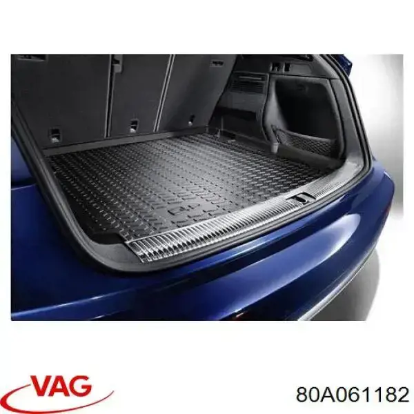 Задний коврик в багажник VAG 80A061182 цена, от 63.56 USD