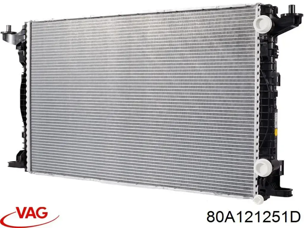 80A121251D VAG Radiador de esfriamento de motor