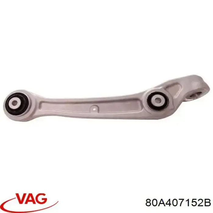 80A407152B VAG braço oscilante inferior direito de suspensão dianteira