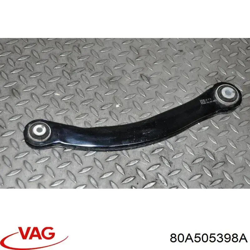 80A505398A VAG braço oscilante superior direito de suspensão traseira