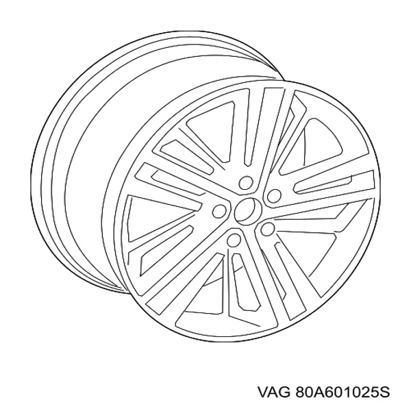 Диски VAG 80A601025S цена, от 1427.49 USD