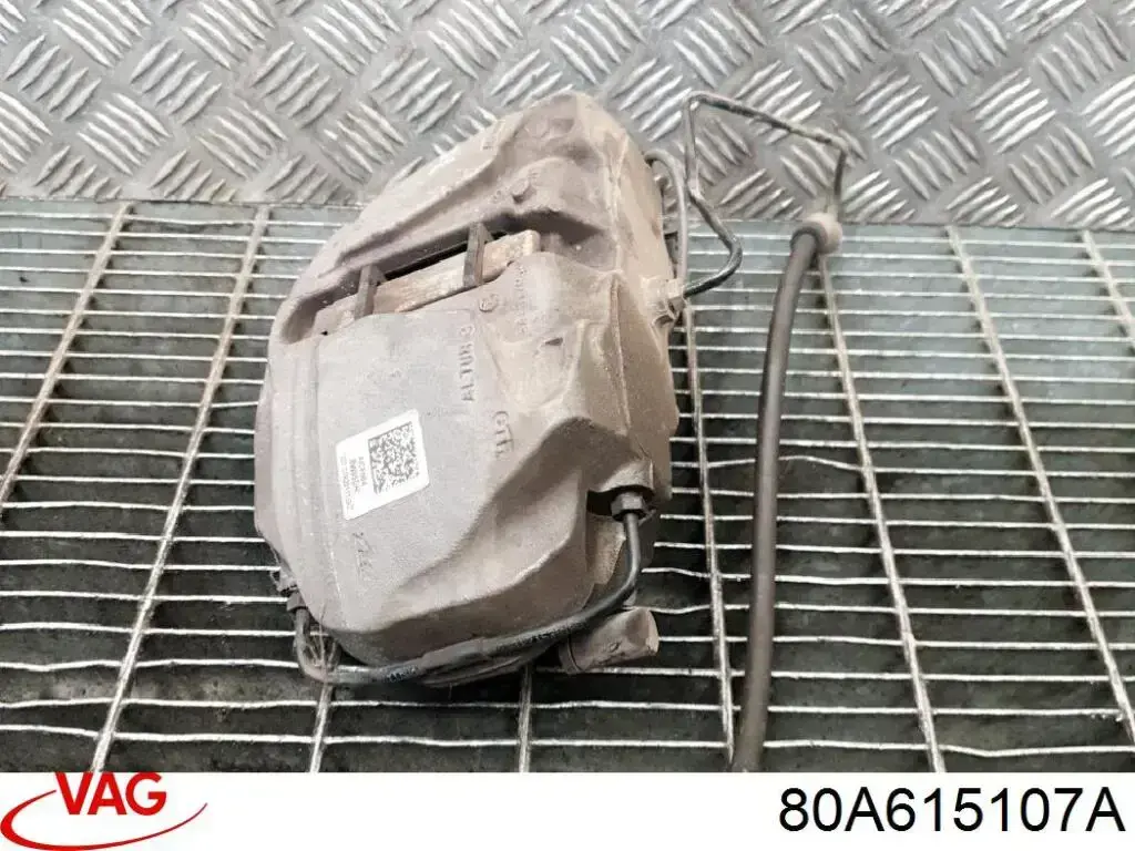 Суппорт тормозной передний левый 80A615107A VAG