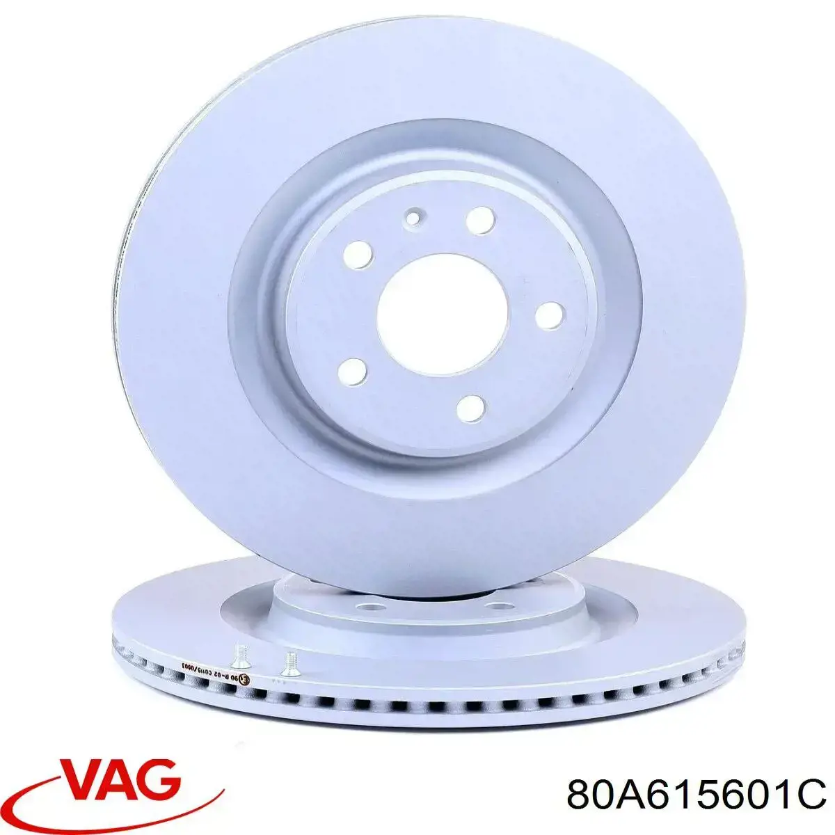 Задний тормозной диск VAG 80A615601C цена, от 12.67 USD