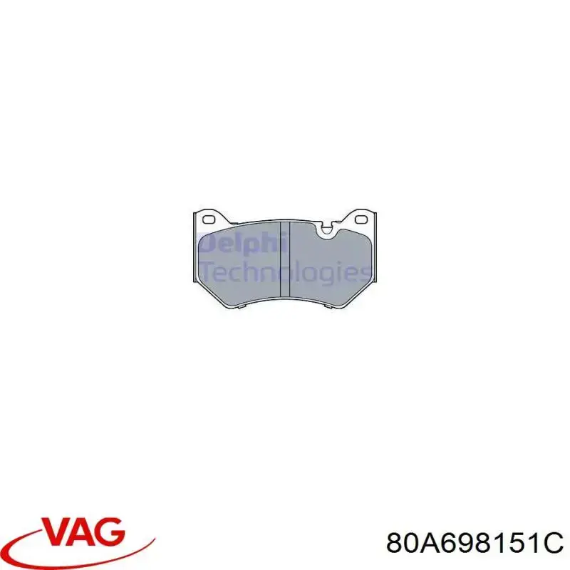 Передние тормозные колодки 82211700 Cifam