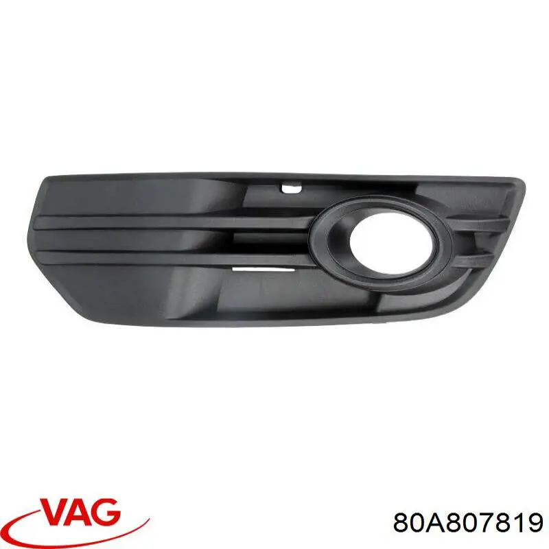Купить 80A807819 VAG Накладка бампера переднего