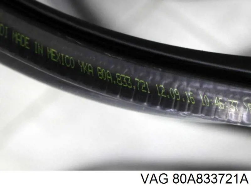 Уплотнитель двери задней (на кузове) VAG 80A833721E цена, от 24.66 USD