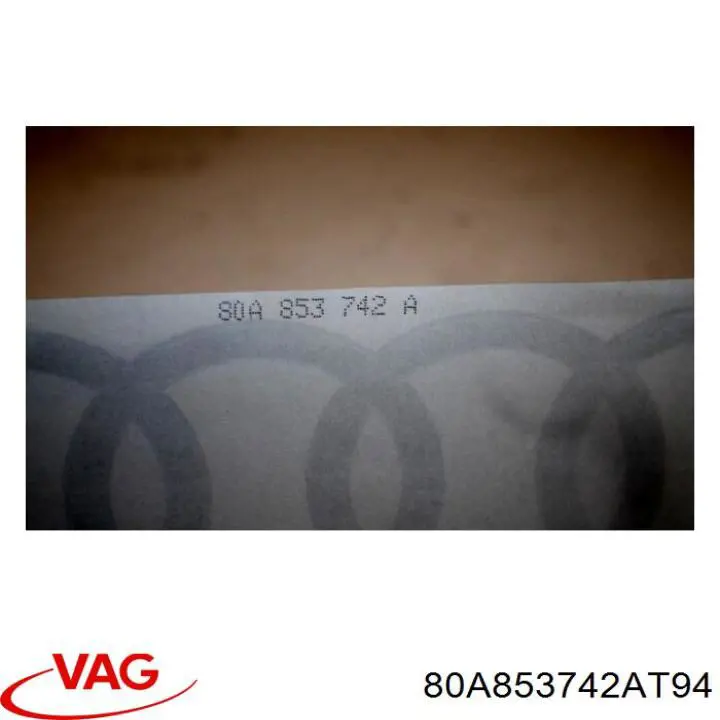  VAG 80A853742AT94 цена, от 85.97 USD