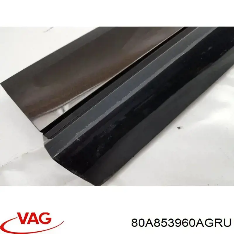Накладка (молдинг) порога наружная передняя правая VAG 80A853960AGRU цена, от 68.42 USD