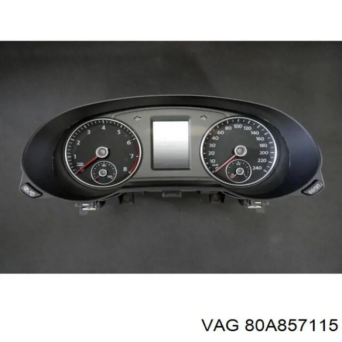 Облицовка щитка приборов "торпедо" VAG 80A857115 цена, от 10.14 USD