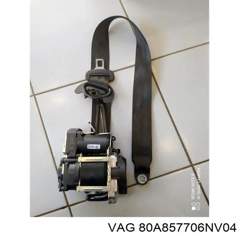 80A857706NV04 VAG Ремень безопасности передний правый