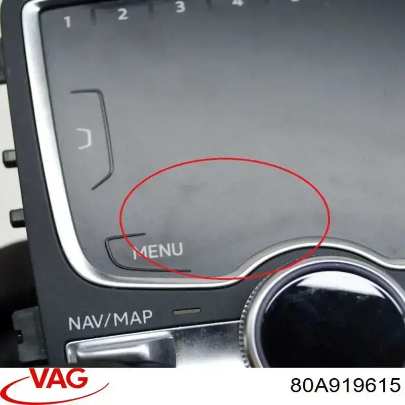 Блок управления мультимедийный VAG 80A919615