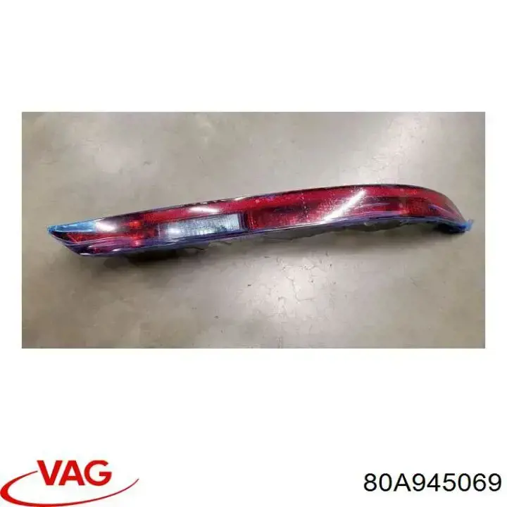 Фонарь заднего бампера, левый VALEO 048710