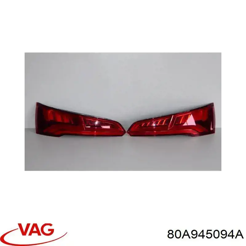 Фонарь задний правый VAG 80A945094A цена, от 163.44 USD