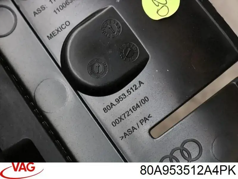Защитный кожух рулевого механизма VAG 80A953512A4PK цена, от 12.67 USD
