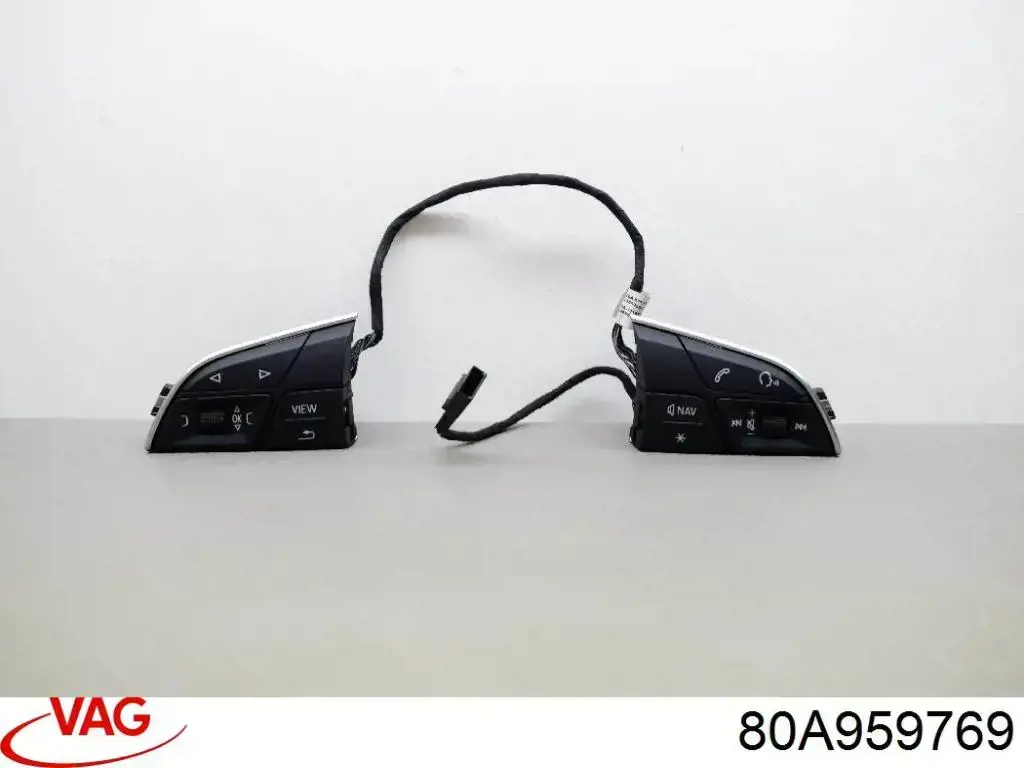 Купить 80A959769 VAG Блок кнопок механизма регулировки сиденья левый