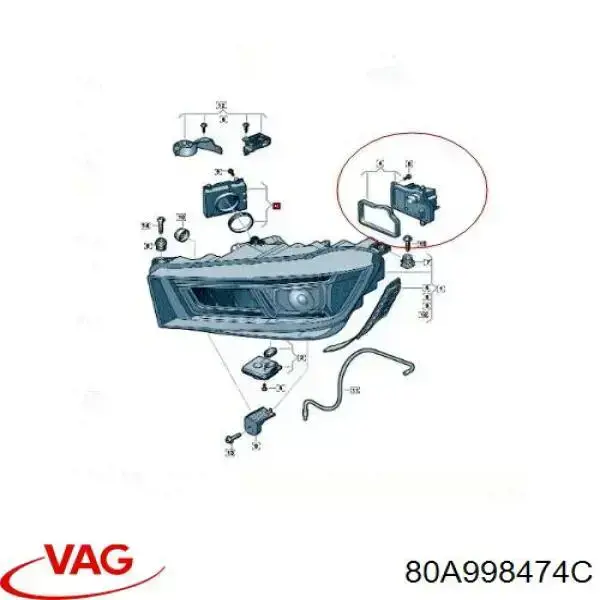  80A998474C VAG