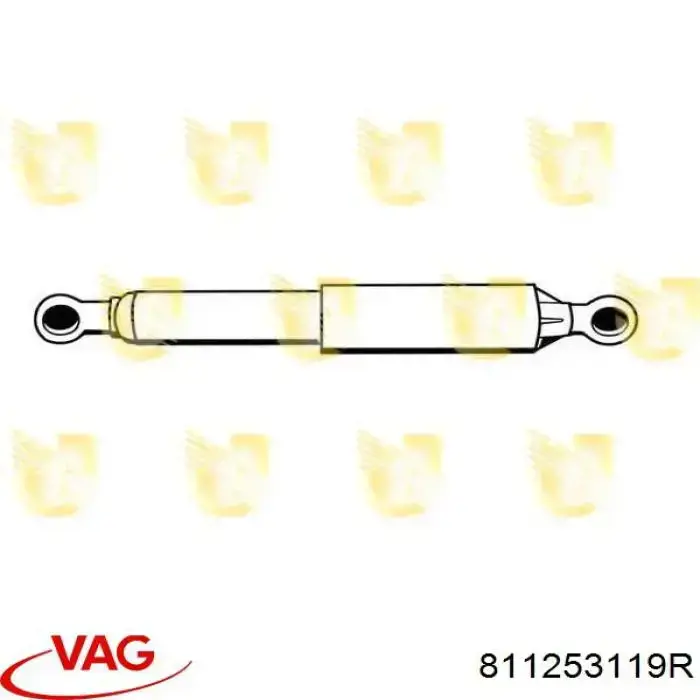 811253119R VAG Глушитель, передняя часть