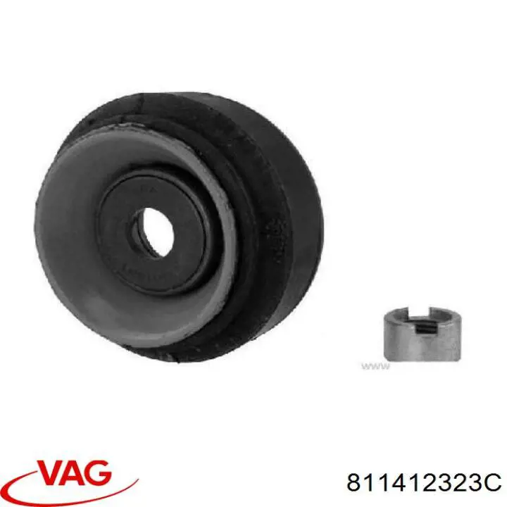 Опора стойки амортизатора переднего VAG 811412323C цена, от 8.23 USD