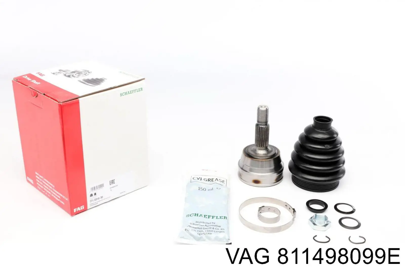 Купить 811498099E VAG Внешняя граната