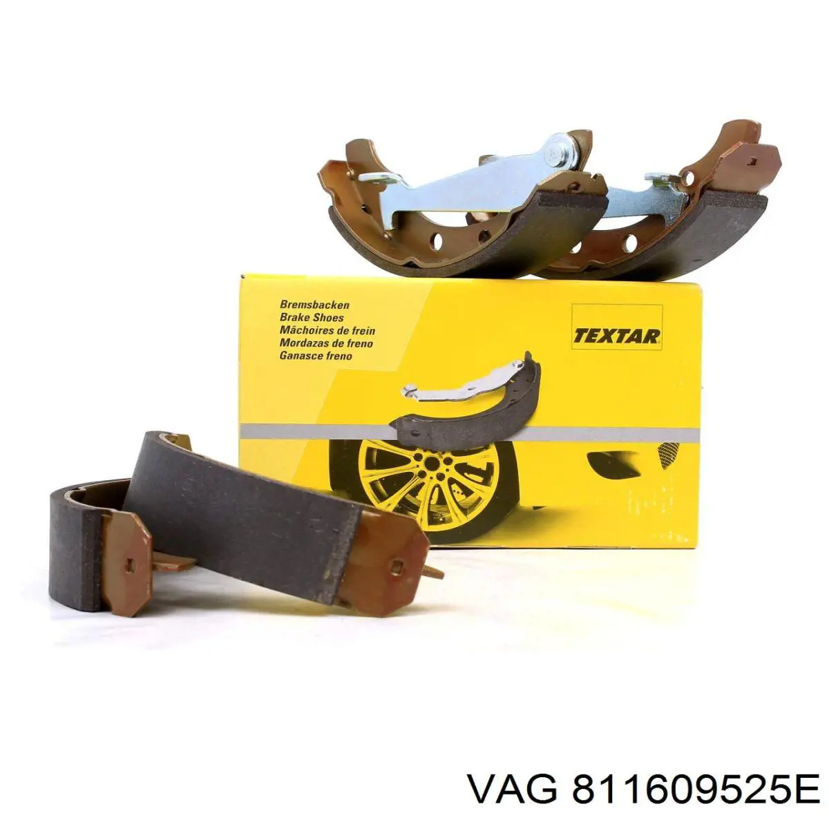 Барабанные колодки VAG 811609525E