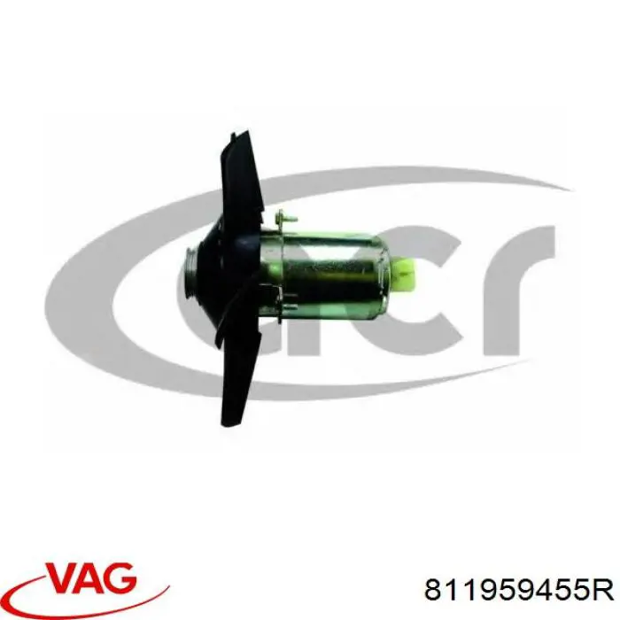 Электровентилятор охлаждения в сборе VAG 811959455R цена, от 36.88 USD