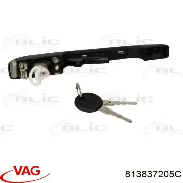 Купить 813837205C VAG Ручка двери передней наружная левая