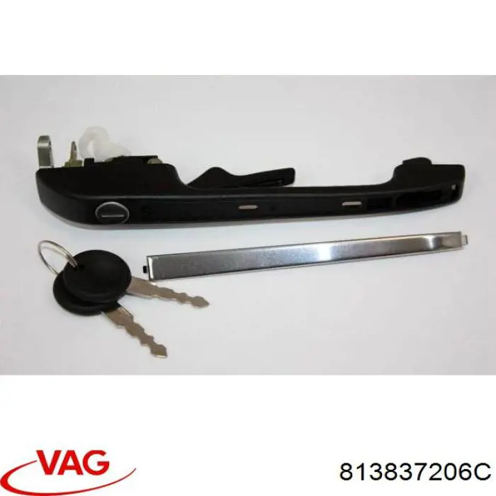 Купить 813837206C VAG Ручка двери передней наружная правая