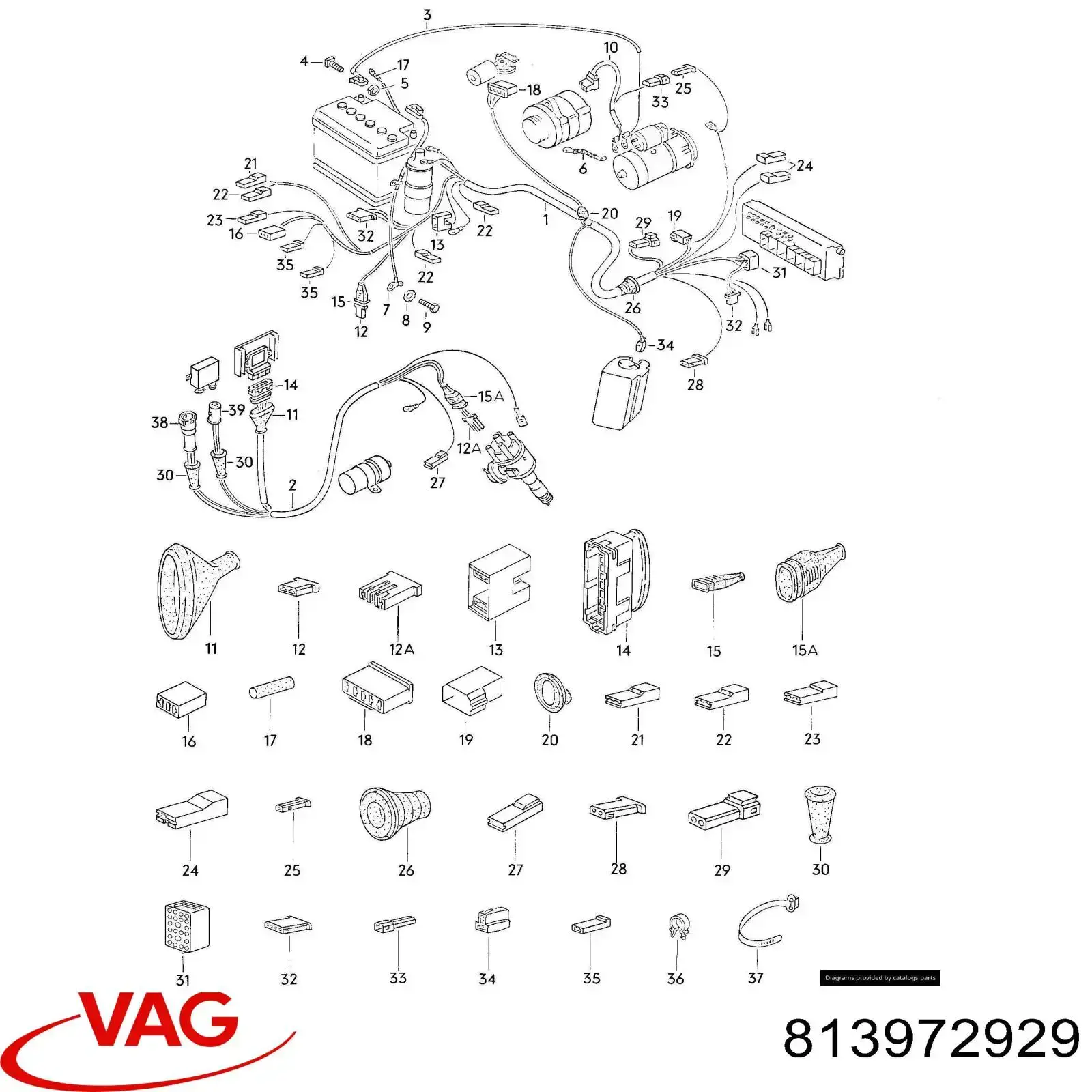  VAG 813972929 цена, от 10.14 USD
