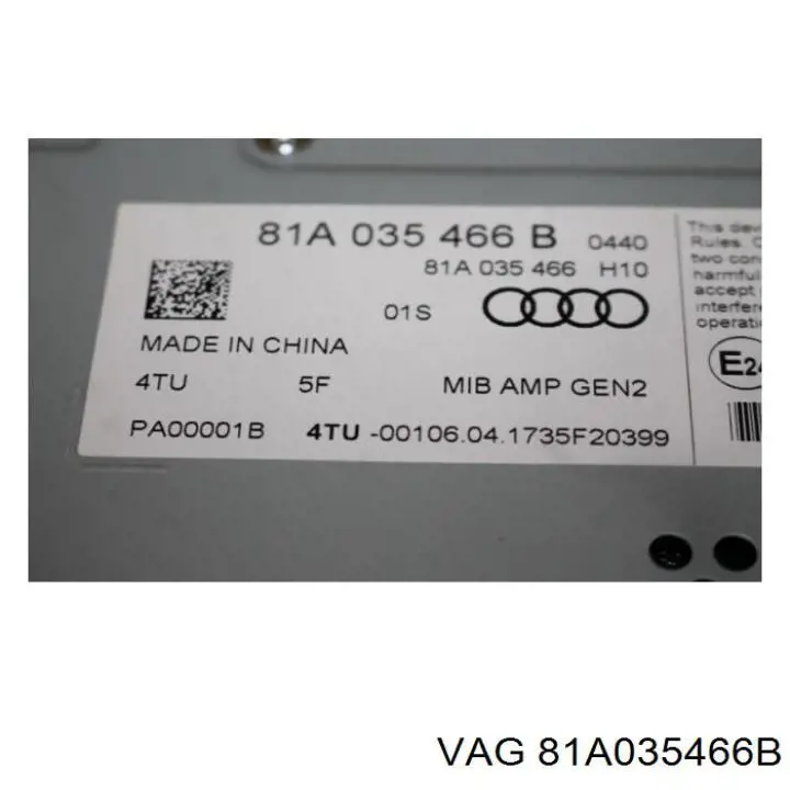 Купить 81A035466 VAG 