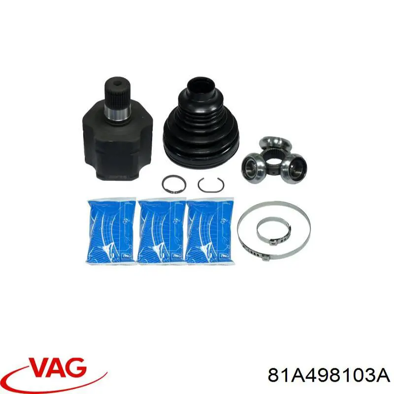 Купить 81A498103A VAG ШРУС внутренний