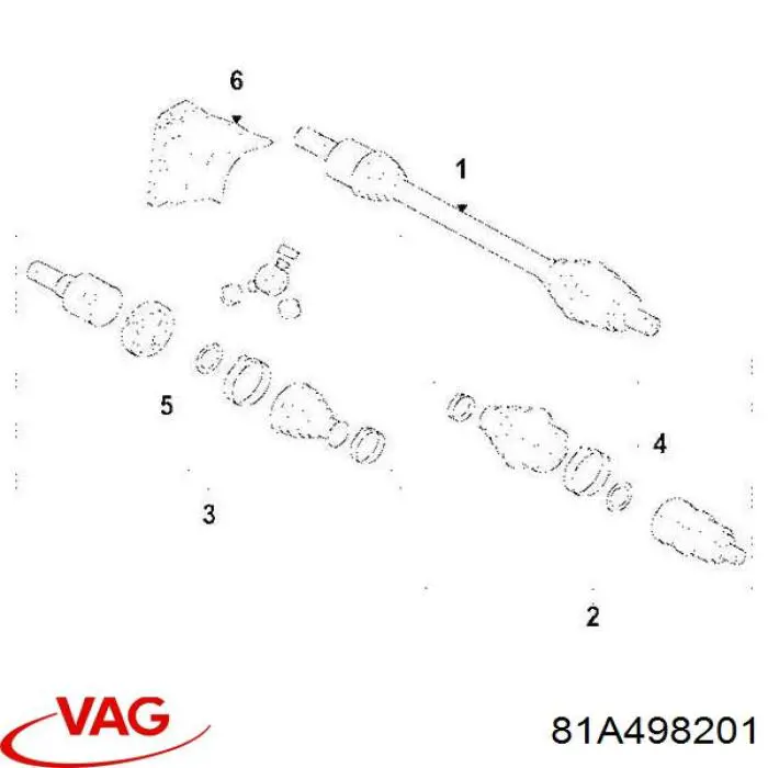 81A498201 VAG 