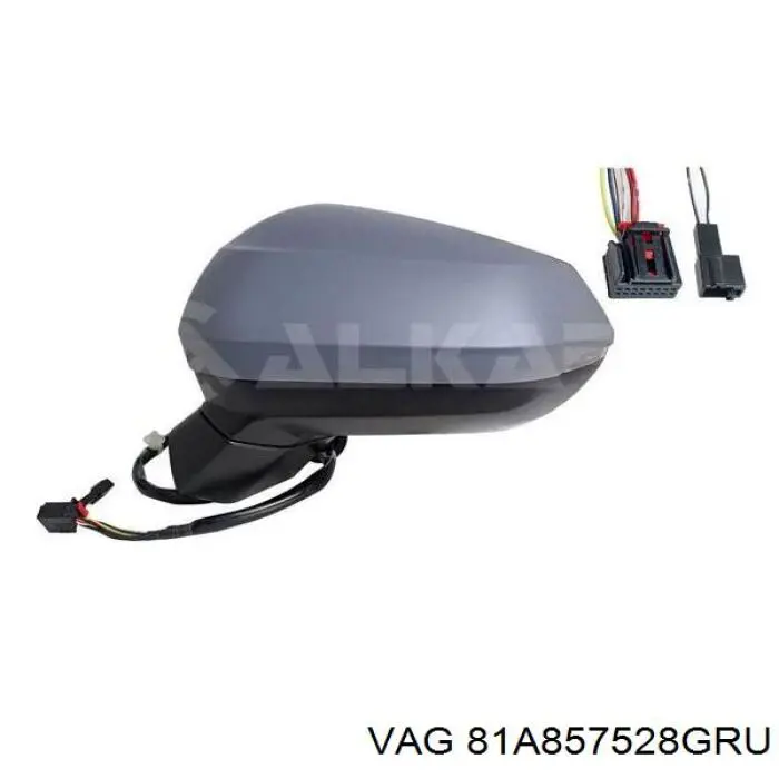 81A857528GRU VAG Зеркало заднего вида правое